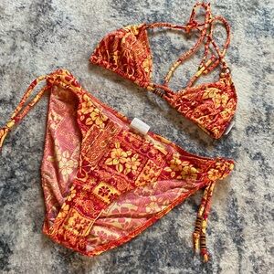 Swim wear top and bottom